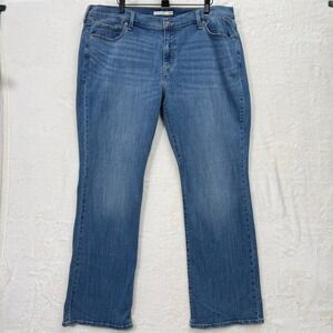 Levi's Jeans Womens 20W Blue Classic Bootcut Medium Wash Stretch Denim Mid Rise